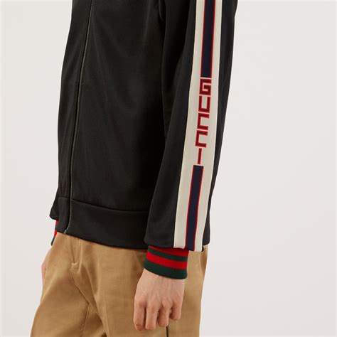 gucci game cotton jacket|Gucci technical jackets for men.